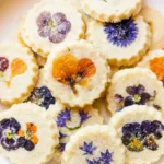 Spring Flower Shortbread Cookies