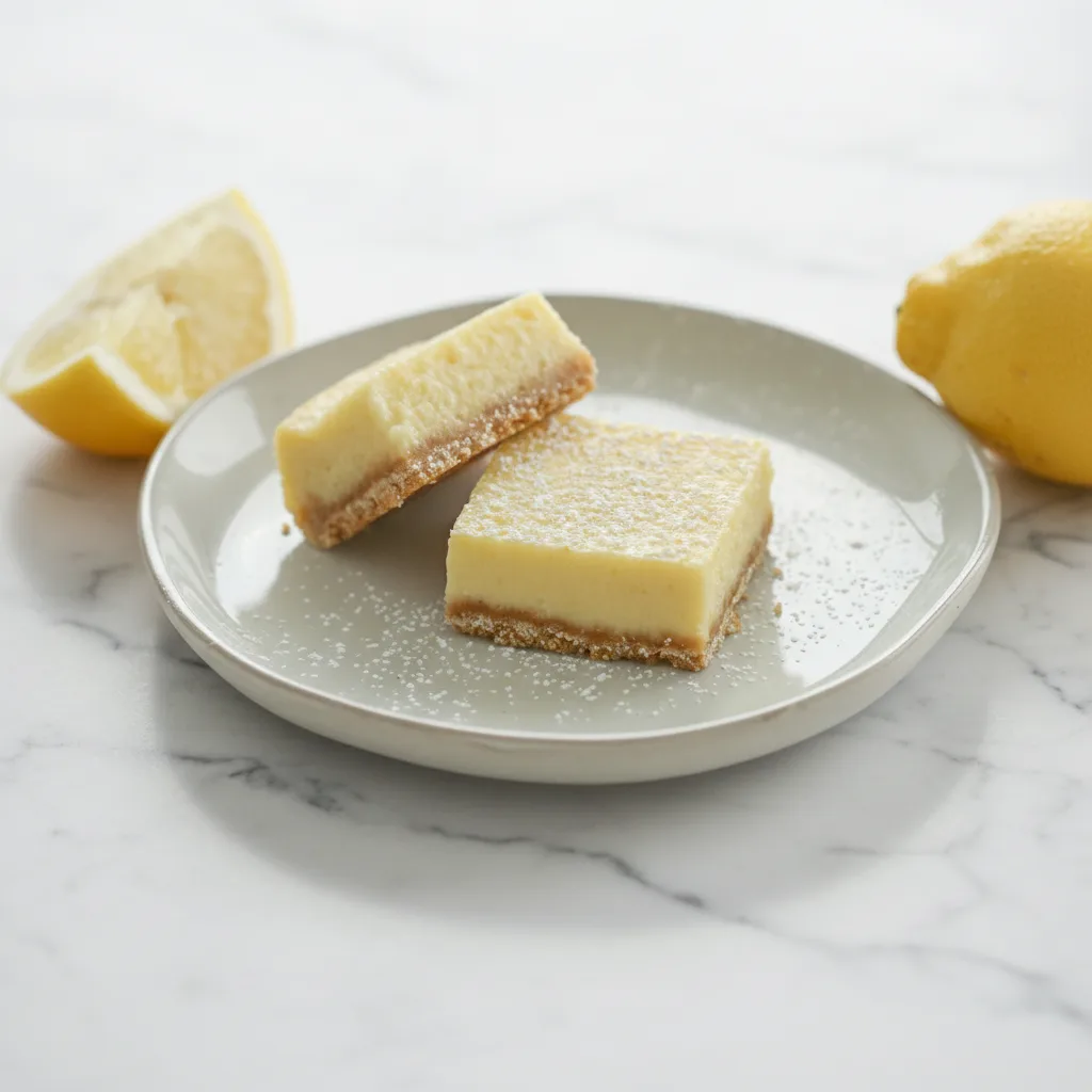Thick & Creamy Lemon Bars