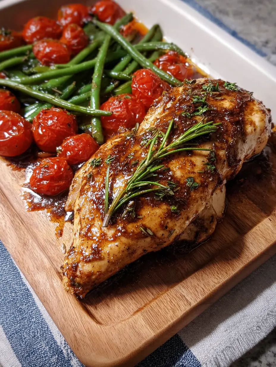 baked balsamic chicken breast