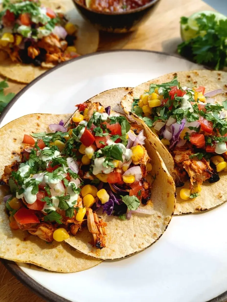 BBQ Chicken Taco Fusion