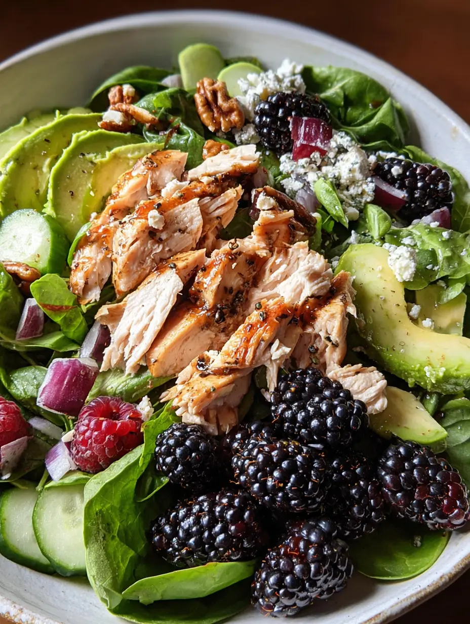 Blackberry Chicken Salad
