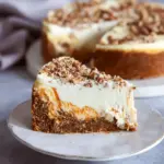 Carrot Cake Cheesecake Marble Cake