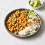 Creamy Coconut-Lime Chickpea Skillet