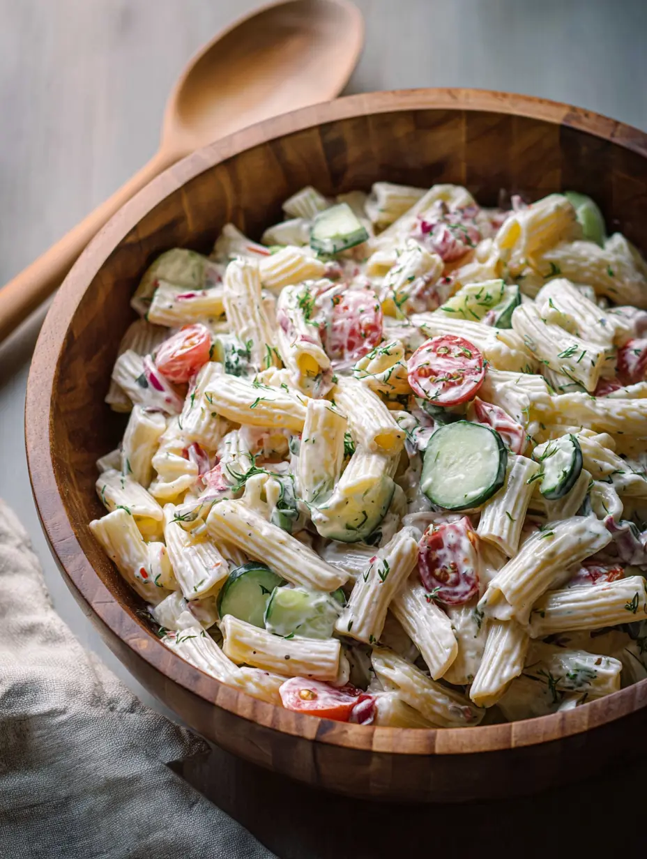 Creamy Yogurt Pasta Salad