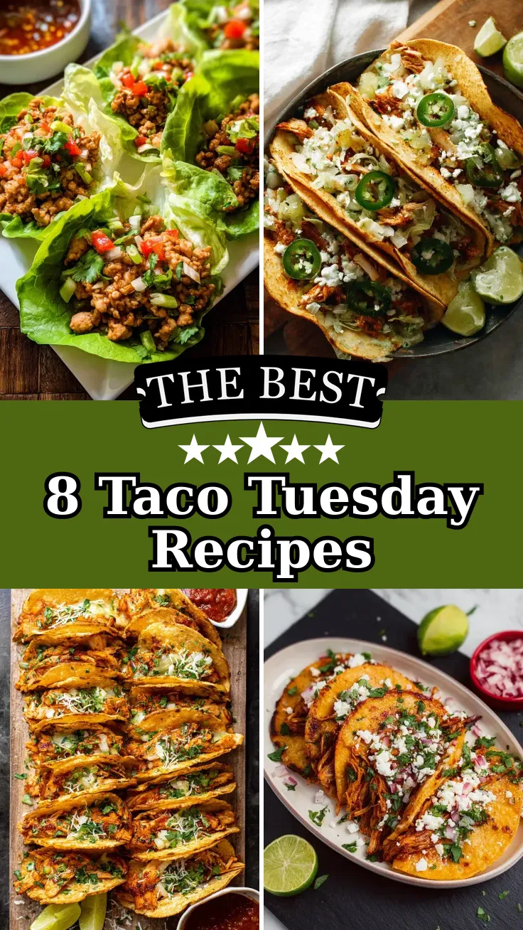 8 Easy Chicken Taco Recipes for Taco Tuesday