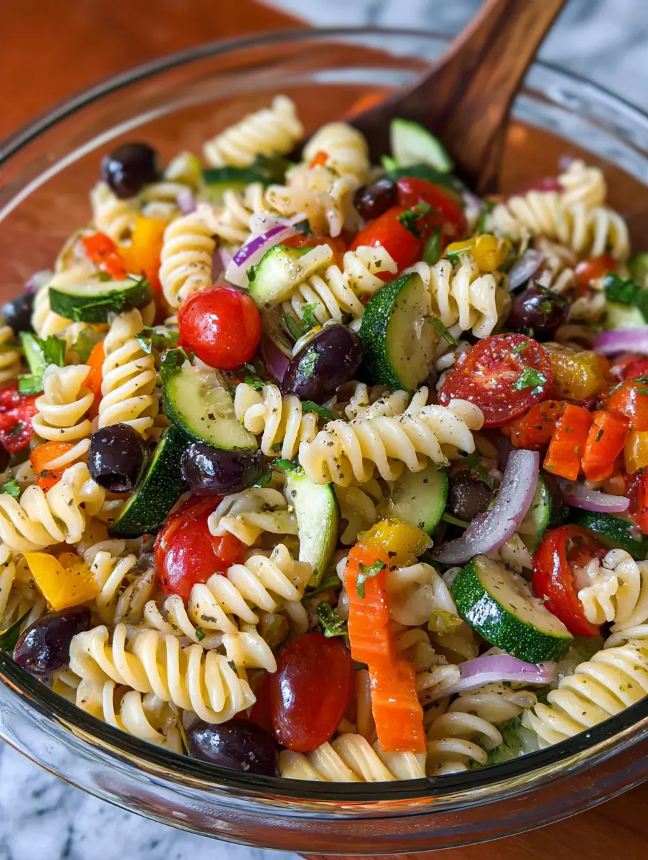 Garden Veggie Pasta Salad