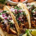 Garlic Grilled Chicken Tacos