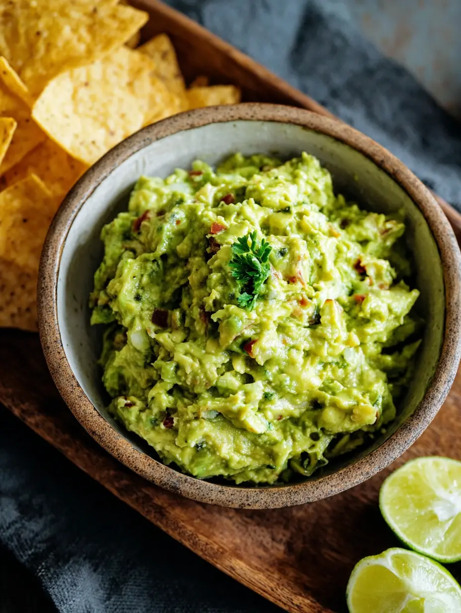 Garlic Lime Guacamole