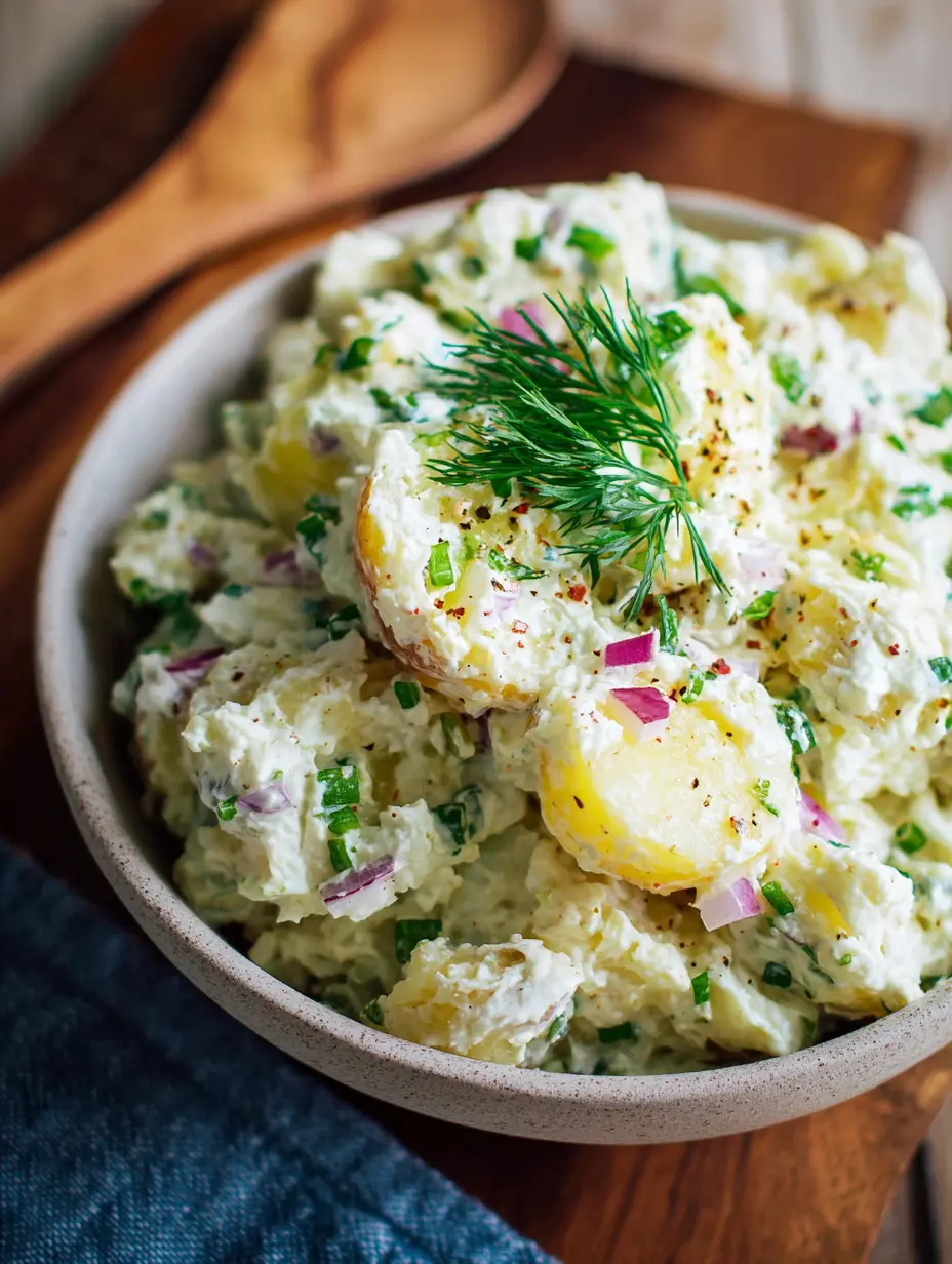 Healthy Yogurt Potato Salad