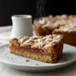 Icelandic Style Rhubarb Cake