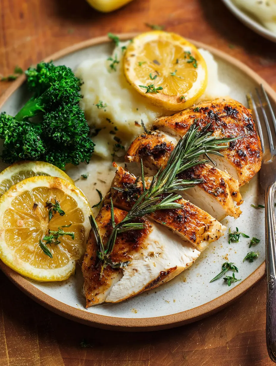 lemon baked chicken breast