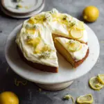 Lemon Cake with Cream Cheese Lemon Frosting