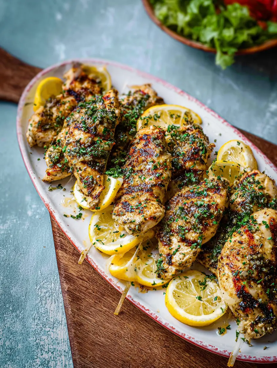 lemon garlic grilled chicken marinade