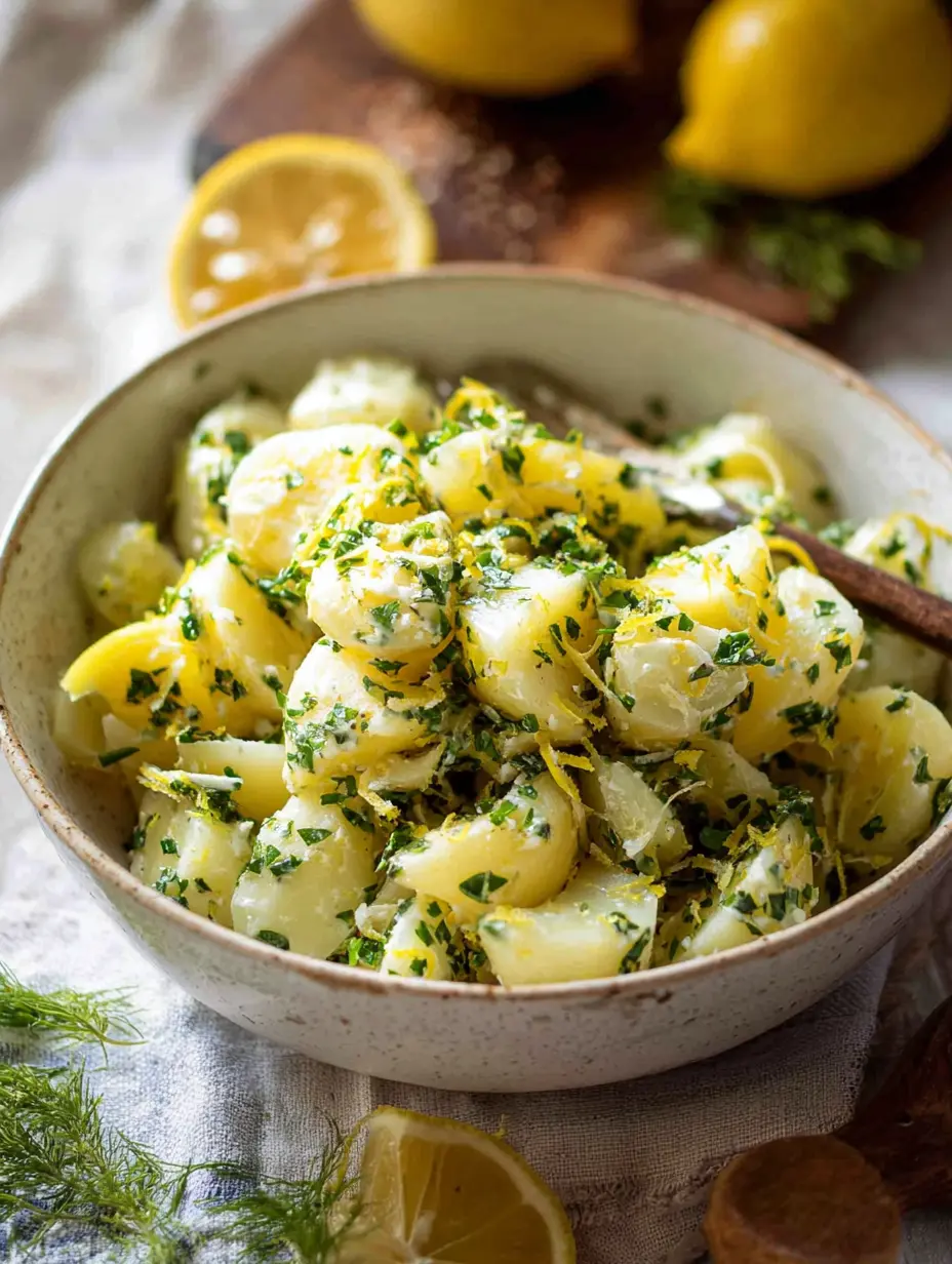 Lemon Herb Potato Salad