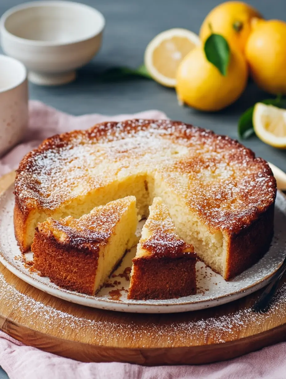 Lemon Ricotta Cake with Bright Citrus Flavor