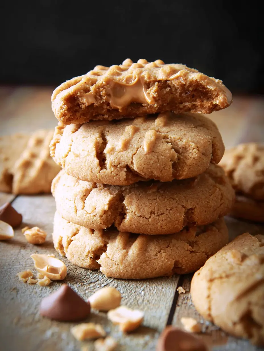 Reese’s Style Peanut Butter Cookies