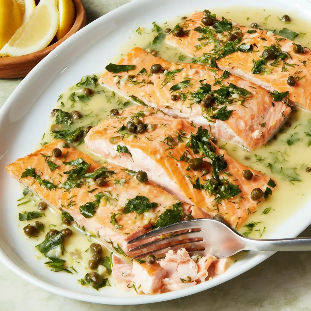 Salmon Piccata