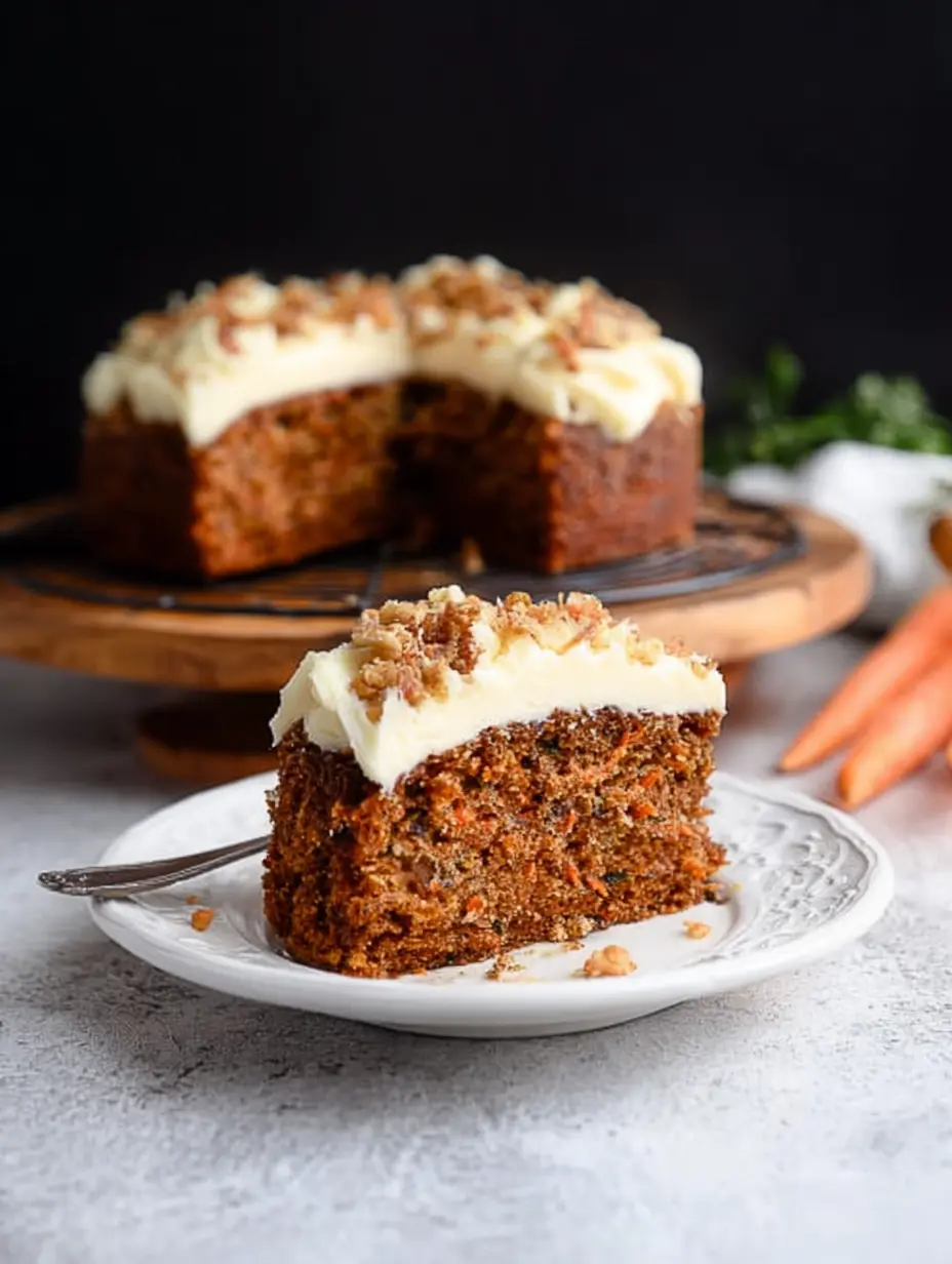 Small Batch Carrot Cake with Cream Cheese Frosting