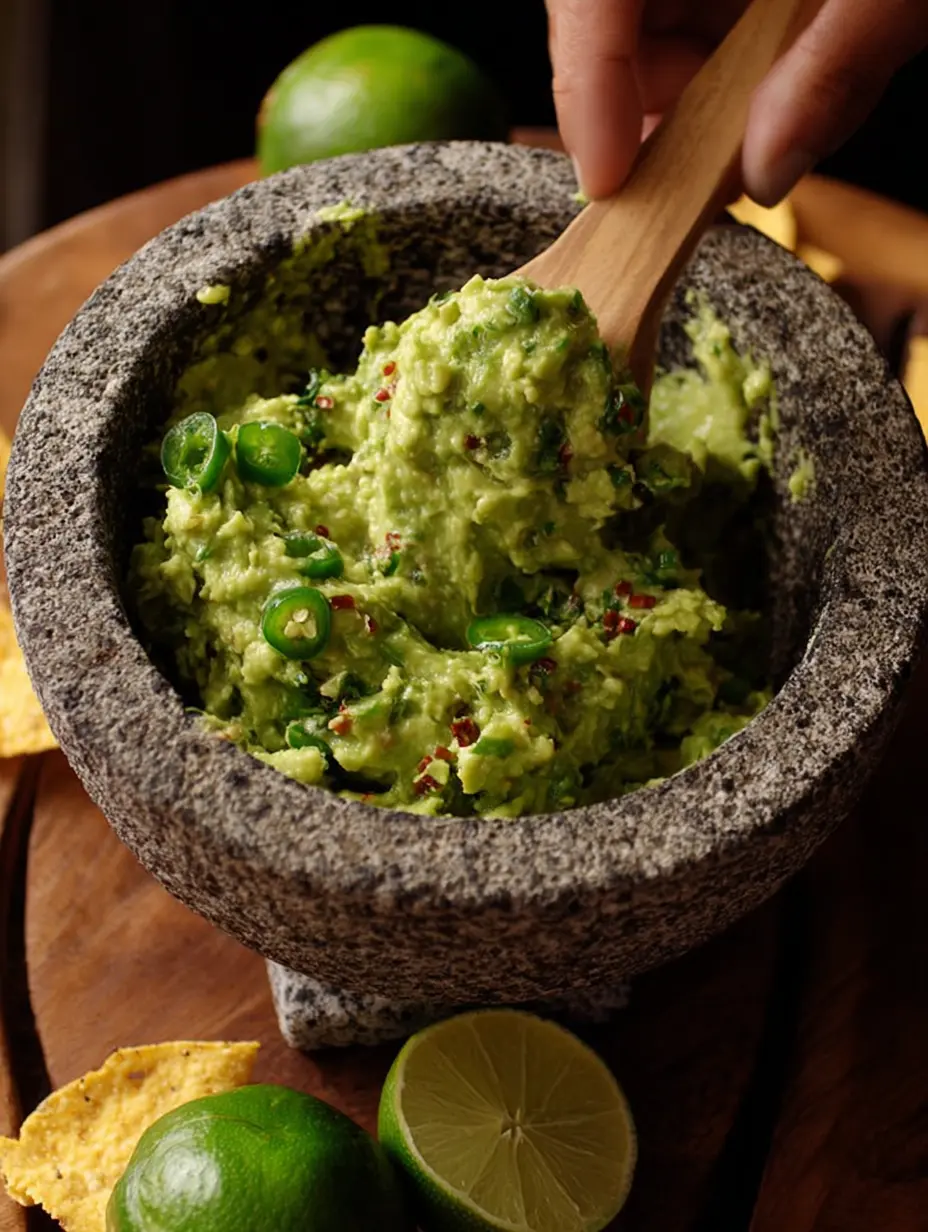 Spicy Jalapeño Guacamole