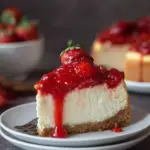 Strawberry Cheesecake with Soft Center Texture