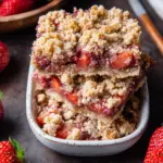 Strawberry Coconut Flour Crumble