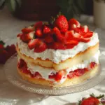 Strawberry Shortcake Cake