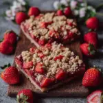 Vegan Strawberry Oat Crumble
