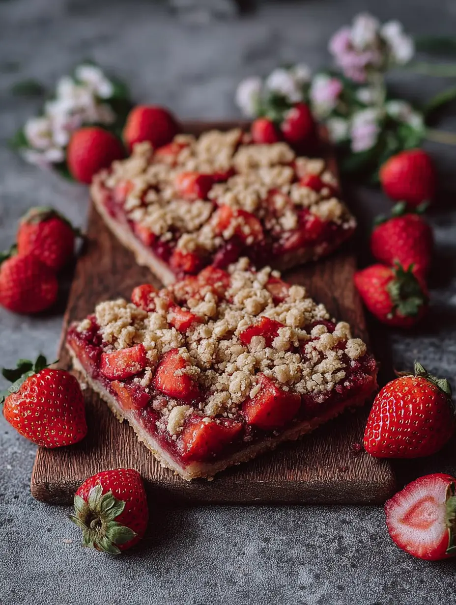 Vegan Strawberry Oat Crumble
