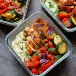 10 Minute Chicken Meal Prep Bowls