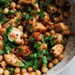 15-Minute High-Protein Spicy Chicken & Chickpeas Recipe