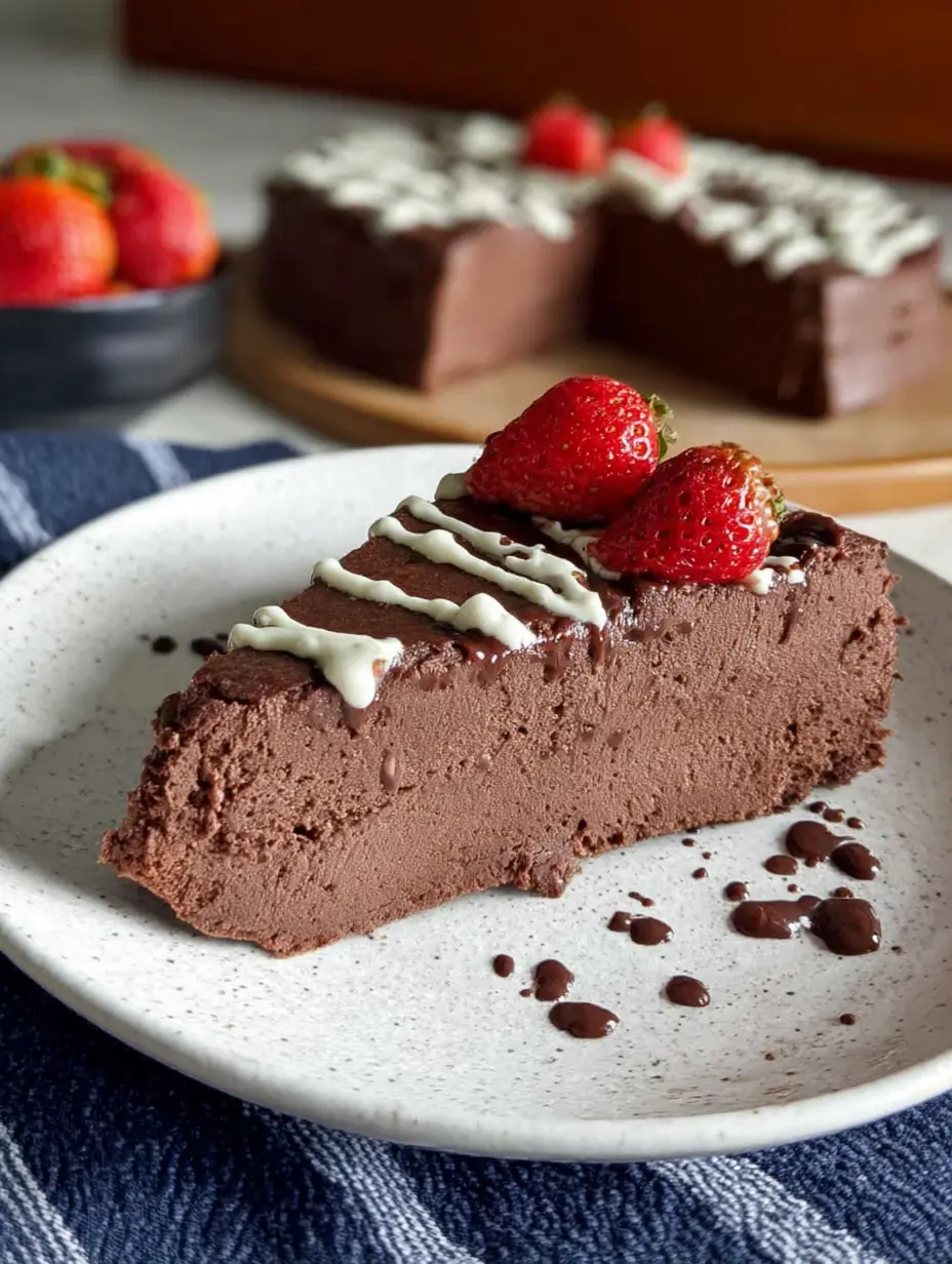 3 Ingredient Chocolate Yogurt Cake (Gluten Free)