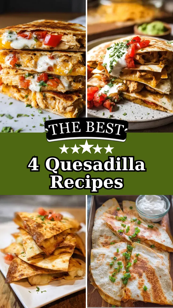 4 Tasty Chicken Quesadilla Recipes for Any Night