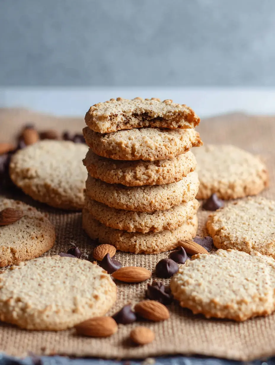Almond Flour Cookies (Vegan, 3 Ingredients)