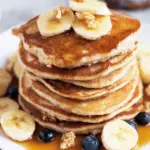Banana Cottage Cheese Pancakes