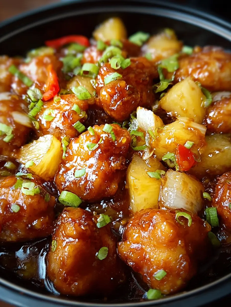 Brown Sugar Pineapple Chicken