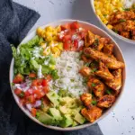 Chicken Burrito Bowl (Healthy Version)