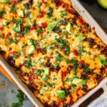 Chicken Burrito Casserole