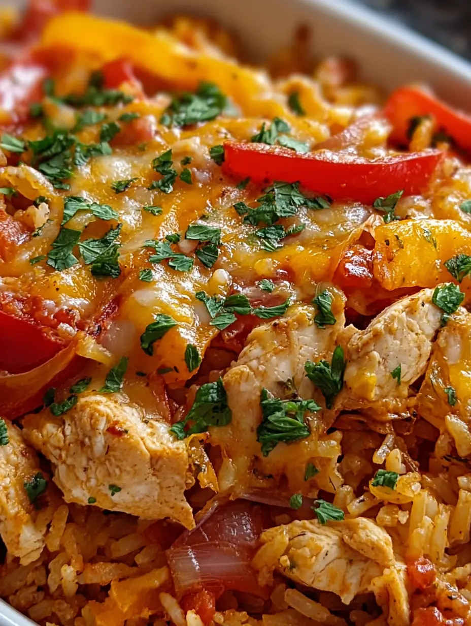 Chicken Fajita Casserole
