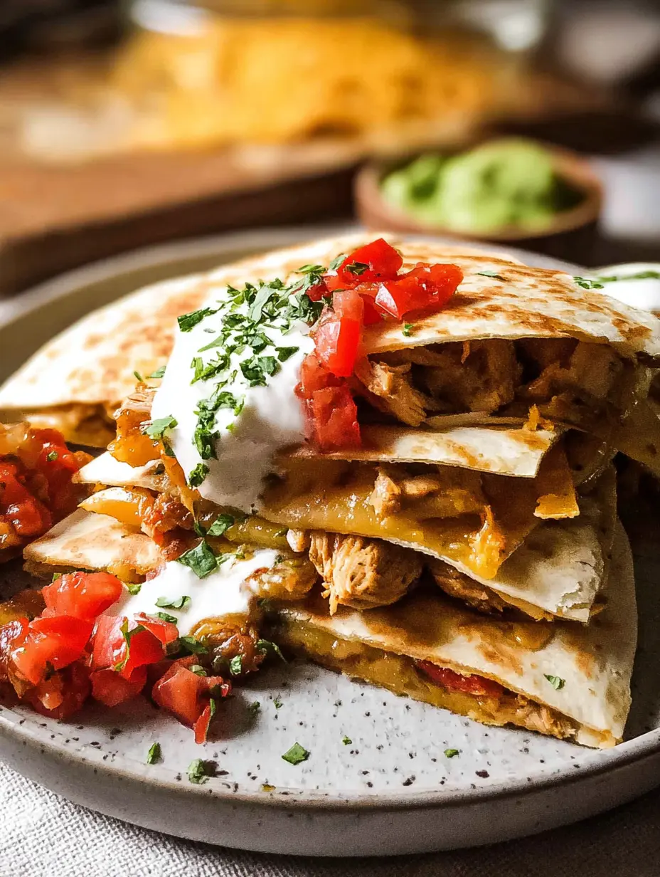 Chicken Fajita Quesadilla Sheet Style