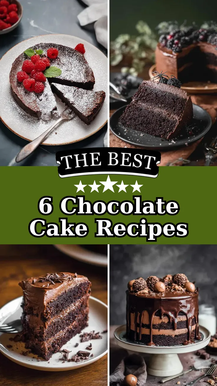 6 Chocolate Cake Recipes for Any Celebration
