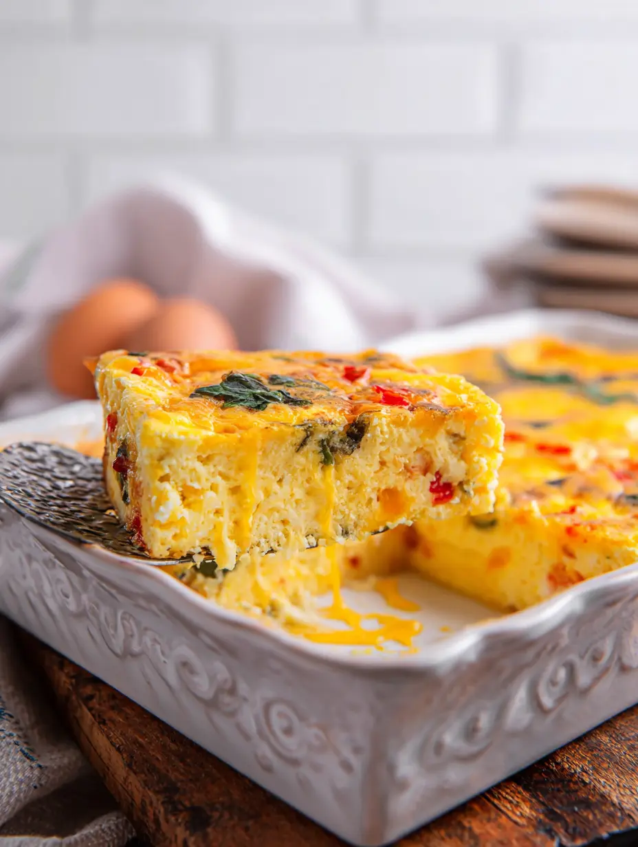 Cottage Cheese Egg Bake