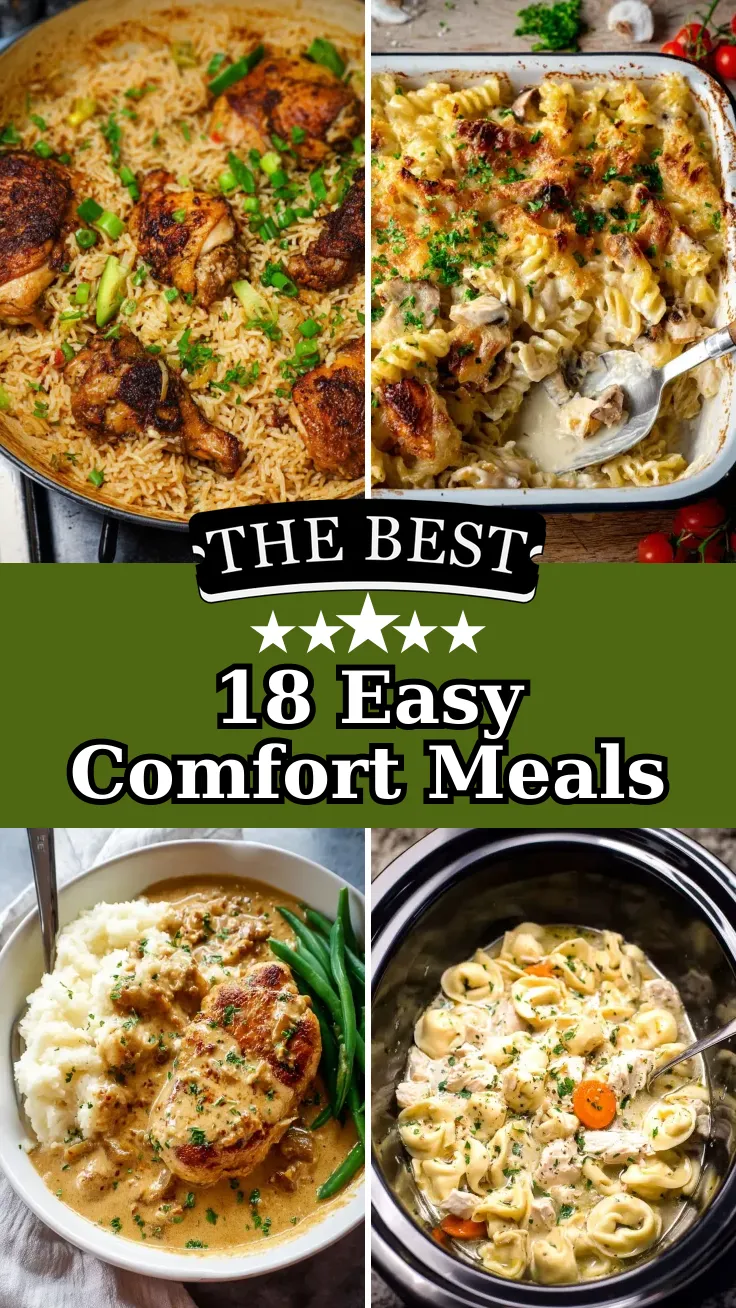 18 Easy Chicken Comfort Meals for Busy Families