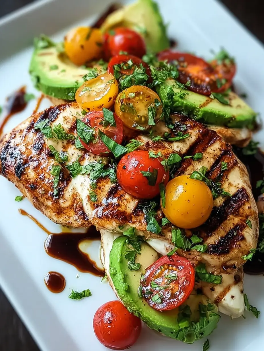 Grilled California Avocado Chicken