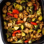 Healthy Air Fryer Chicken and Veggies