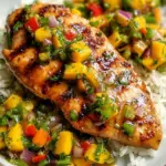 Honey Lime Chicken with Mango Salsa