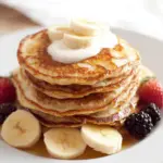 Light & Fluffy Banana Protein Pancakes