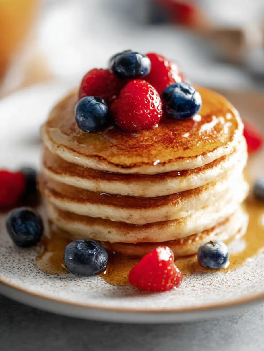 Low Calorie Cottage Cheese Pancakes