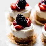 No-Bake Cheesecake Bites