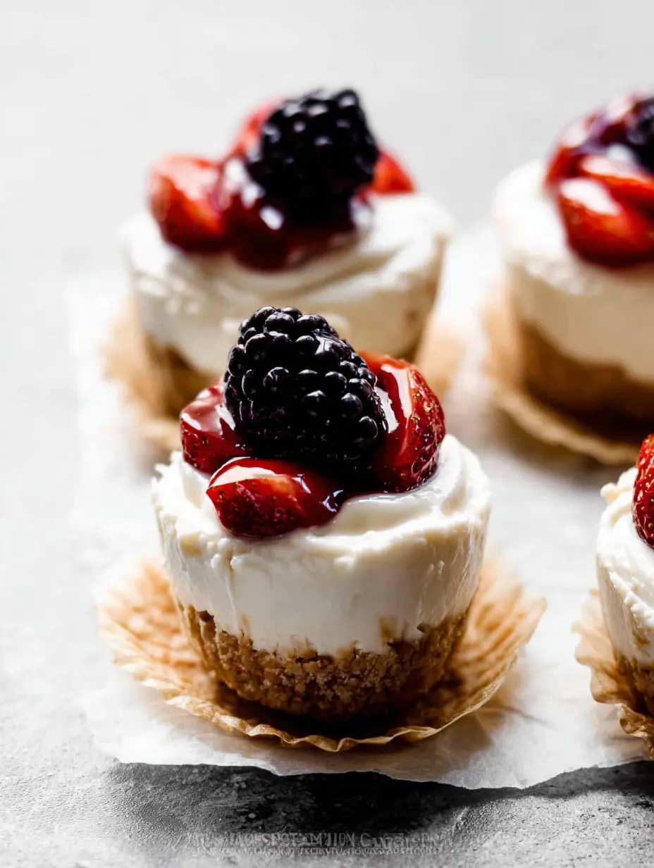 No-Bake Cheesecake Bites