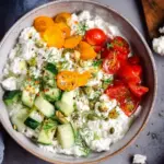 Savory Cottage Cheese Bowl